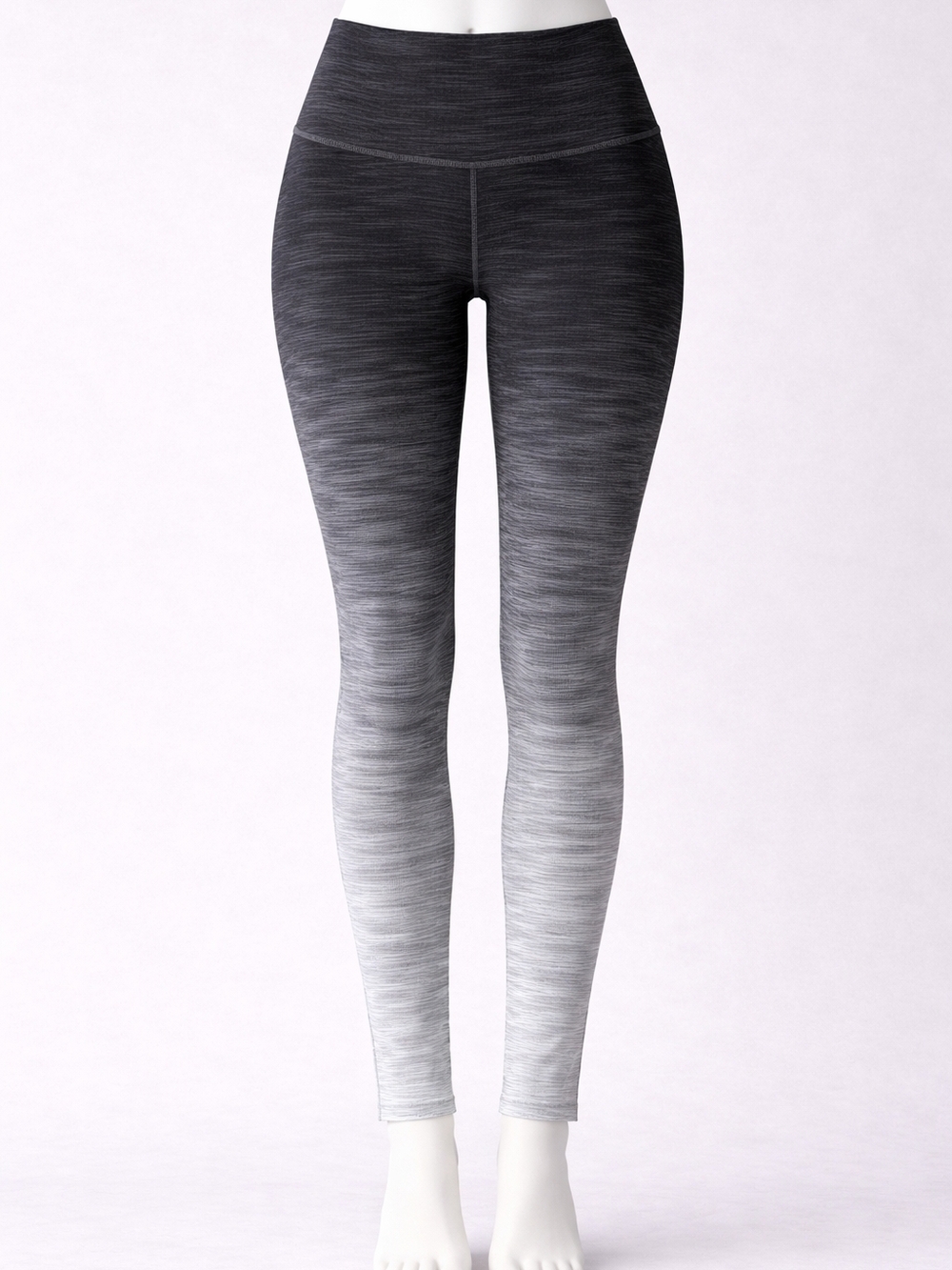 lululemon athletica Ombre Black-to-Gray High-Rise Leggings